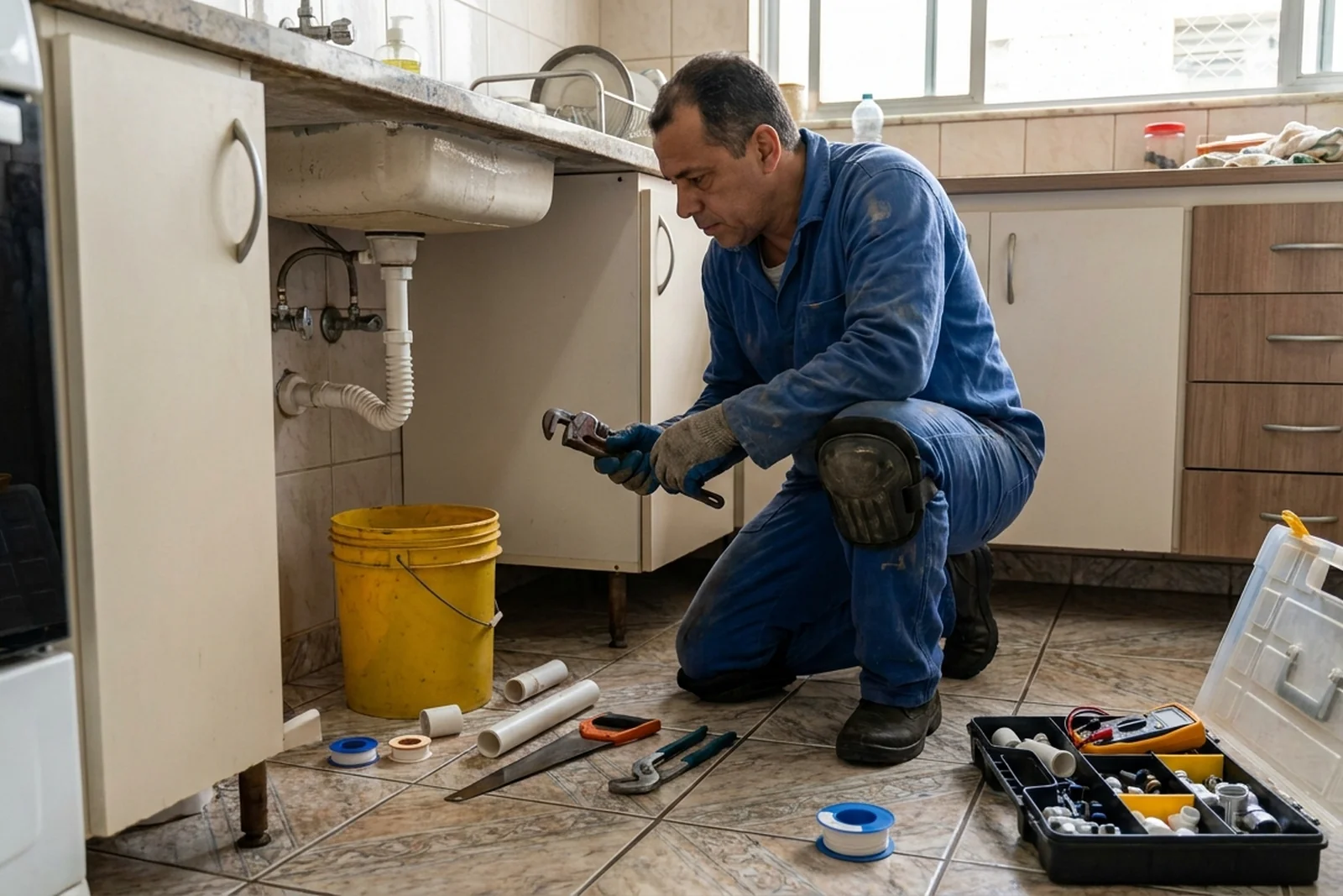 Reparos hidráulicos e detecção de vazamento em Ponta Grossa-PR